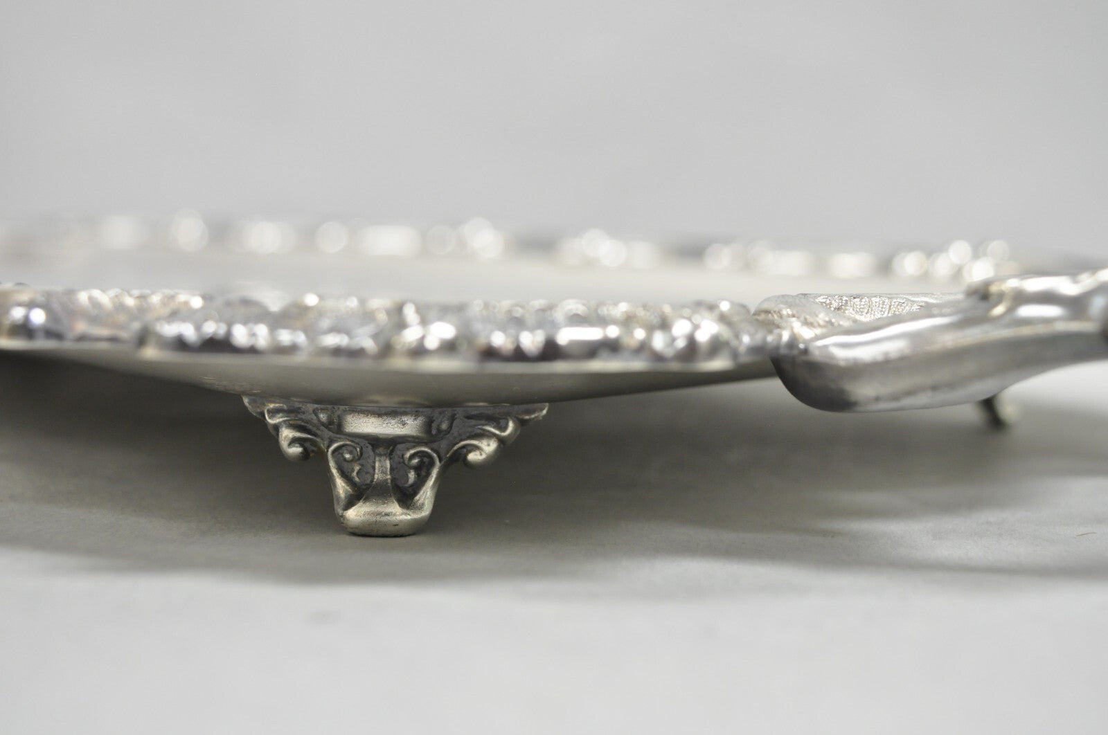 Bristol Silverplate by Poole 132 Silver Plated Narrow Serving Platter Dish Tray
