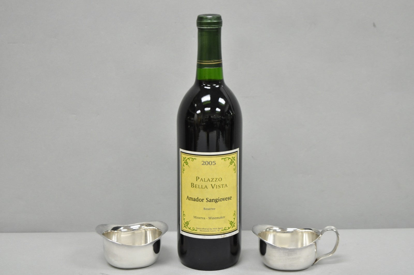 Vintage Carl Cohr Denmark Mid Century Modern Silver Plated Creamer & Sugar Bowl