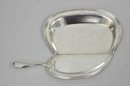 Vintage Bernard Rice's Sons Inc Silver Plated Crumb Catcher Silent Butler Set