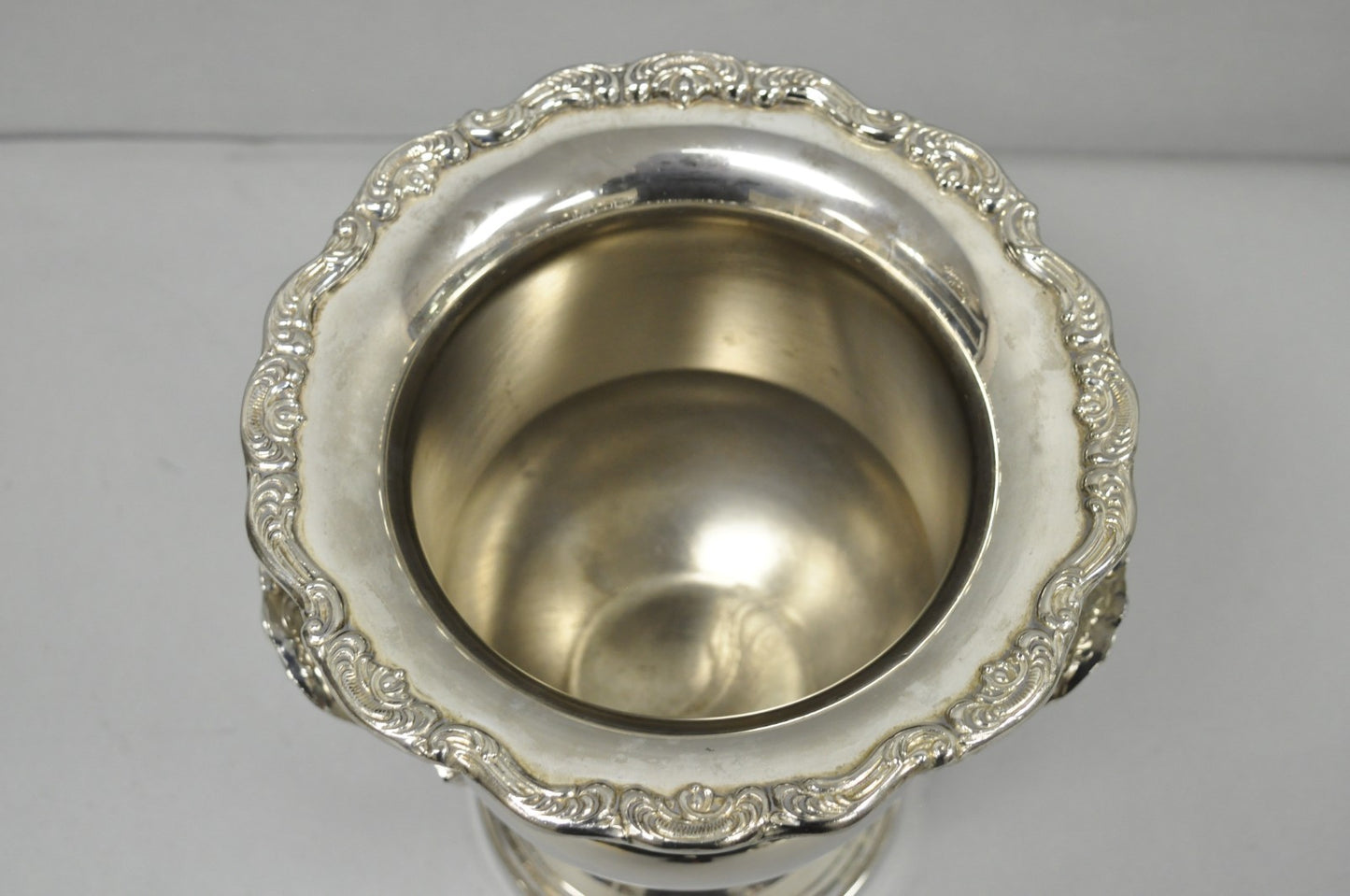 Vintage Gorham Silver Plated Brass Trophy Cup Urn Champagne Chiller Ice Bucket