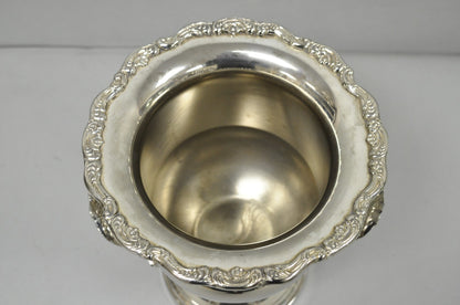 Vintage Gorham Silver Plated Brass Trophy Cup Urn Champagne Chiller Ice Bucket