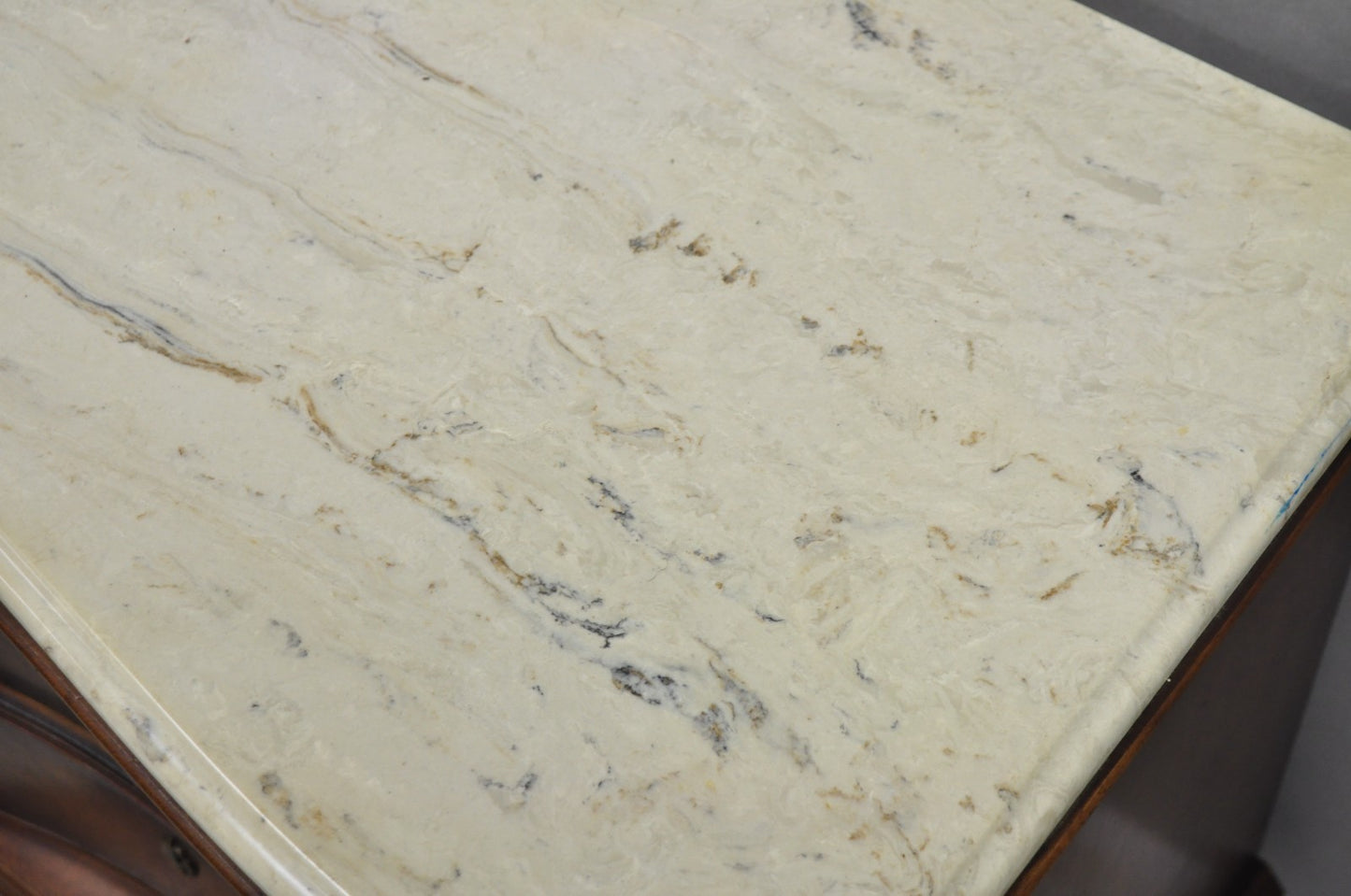 Pulaski Sagamore Hill Victorian Cherry Wood Marble Top Commode Nightstand Chest