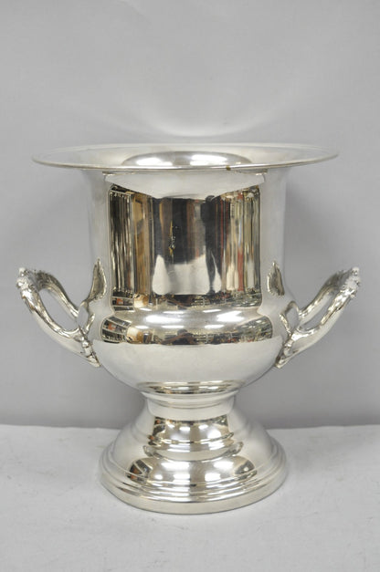 Vintage Victorian Silver Plated Trophy Cup Urn Champagne Wine Chiller Ice Bucket