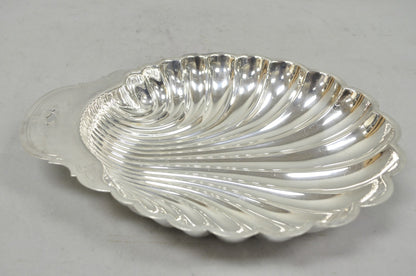 Vintage Mid Century Modern WM Rogers Silver Plated Clam Shell Serving Dish