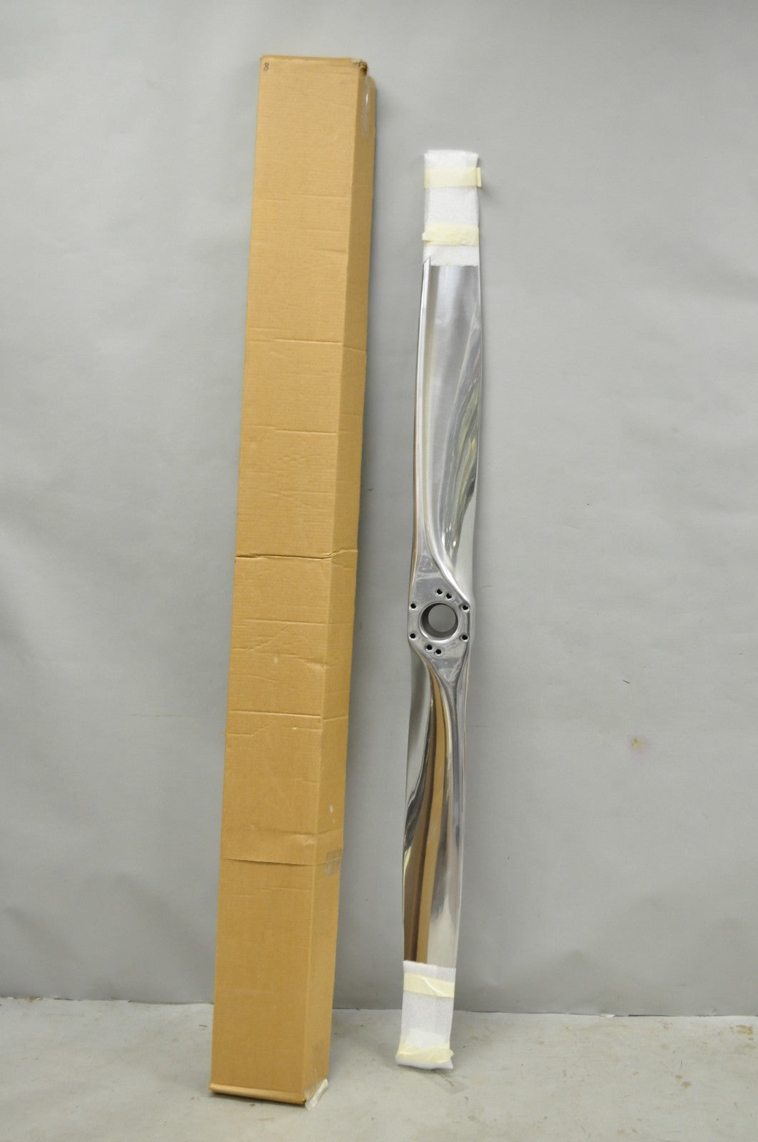 Decorative Fixed Pitch Polished Aluminum 74" Propeller Blade "Not Airworthy" (B)