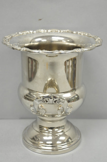 Vintage Gorham Silver Plated Brass Trophy Cup Urn Champagne Chiller Ice Bucket