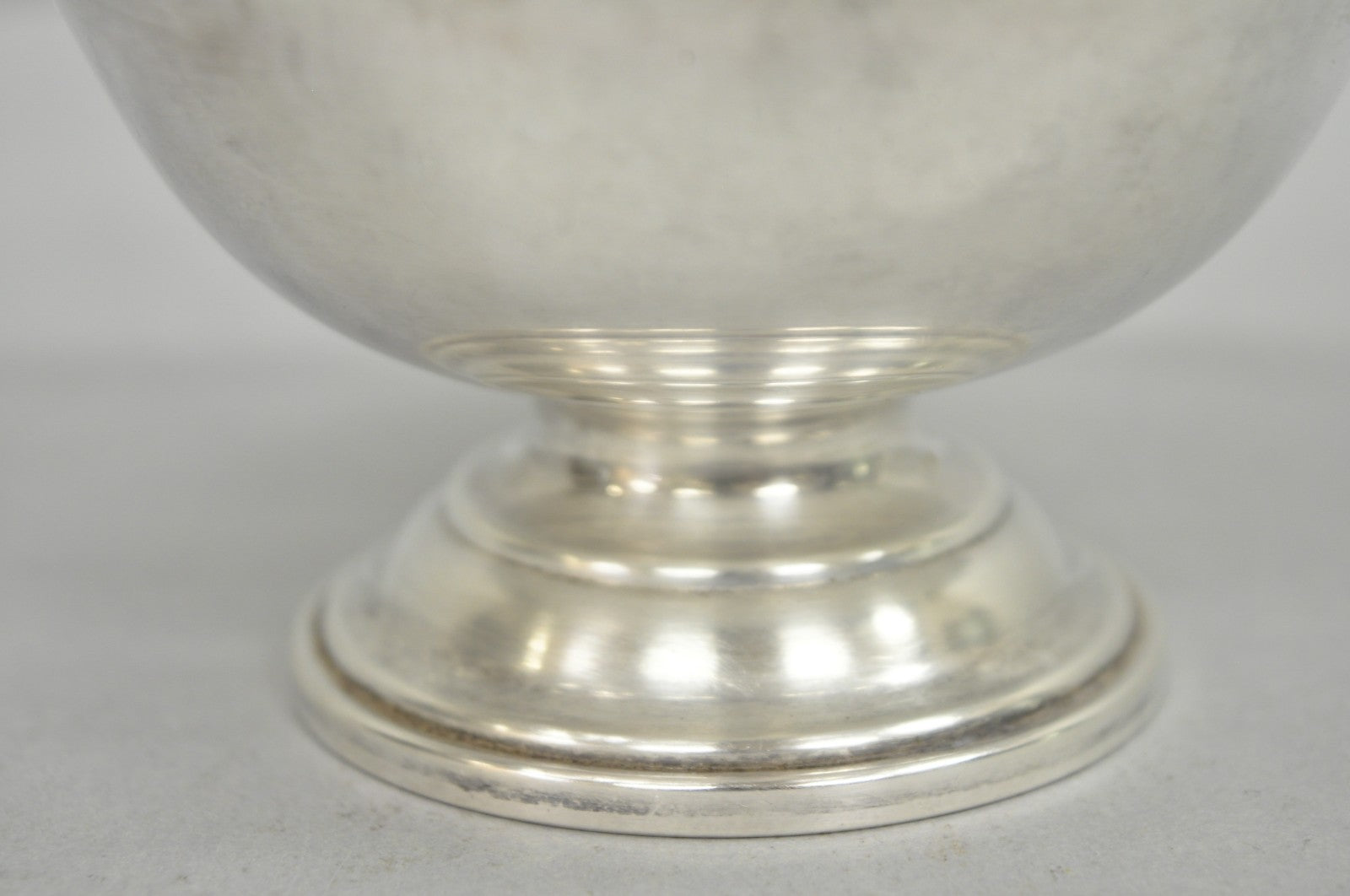 Vintage English Victorian Silver Plated Grapevine Small Bar Nut Dish Bowl