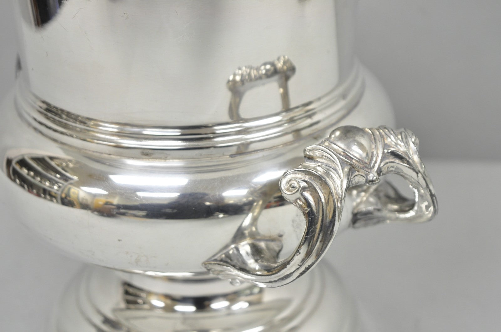 Vintage FB Rogers Silver Plated Trophy Cup Champagne Chiller Ice Bucket Engraved
