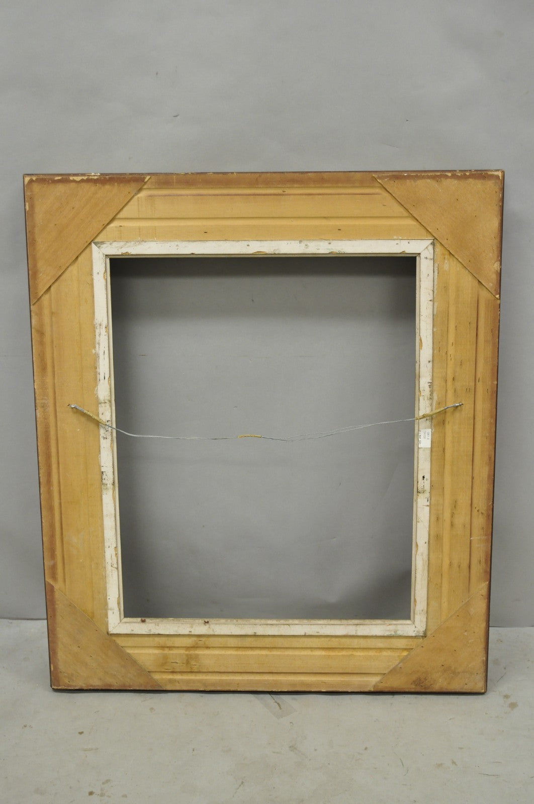 Vintage Large 42x36 French Louis XV Style Gold Gilt Wall Art Picture Frame
