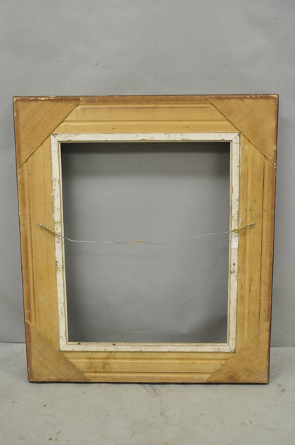 Vintage Large 42x36 French Louis XV Style Gold Gilt Wall Art Picture Frame