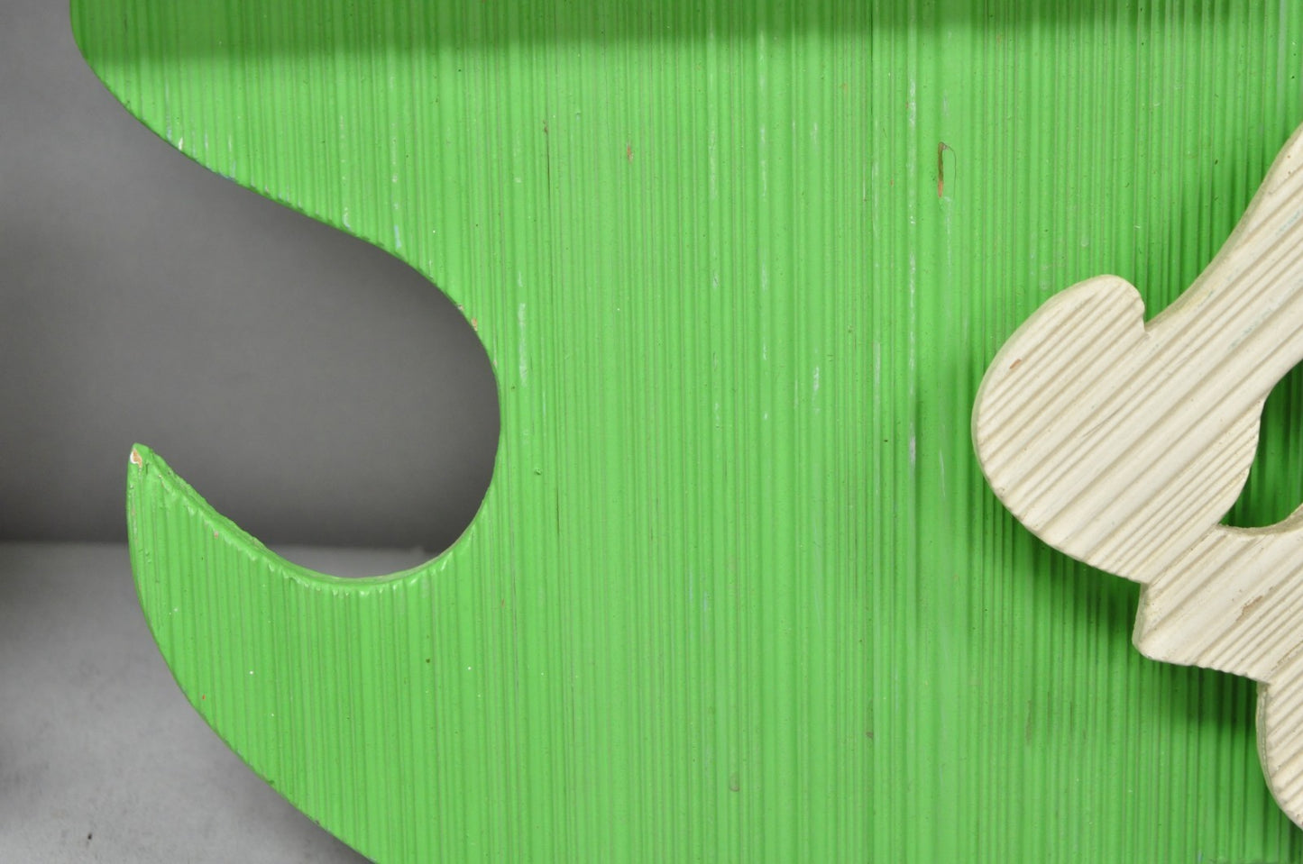 Vintage Mid Century Modern Green Theater Mask Shadowbox Wall Pocket Shelf - Pair
