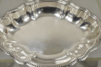 Vintage Silver Plated English Victorian Style Lidded Vegetable Serving Platter