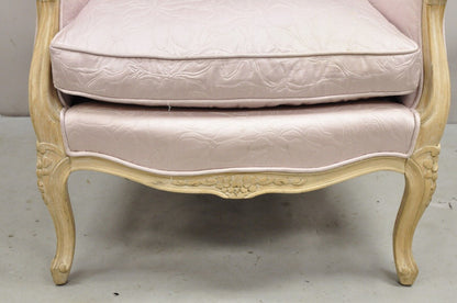 Vintage Hollywood Regency Pink Hooded Dome Porter Canopy Balloon Chair