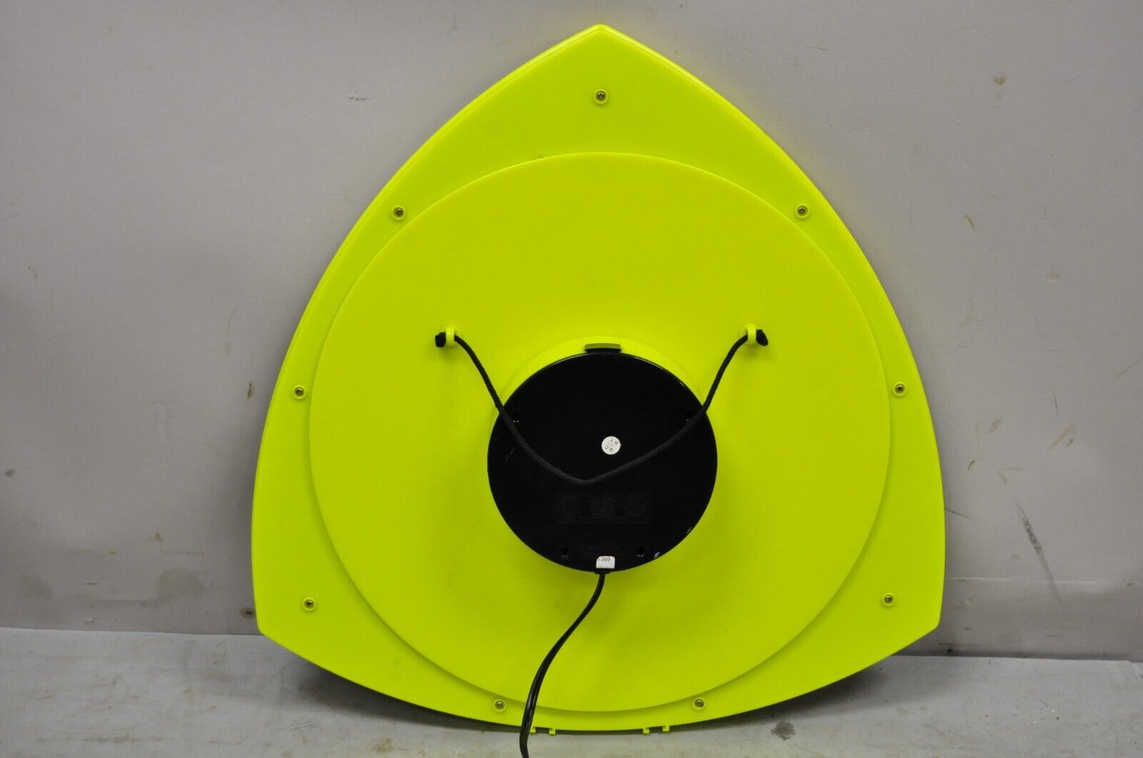 Vintage 1996 Rabbit Tanaka Lumaseries CyberSpace Neon Green Kinetic Wall Art (B)