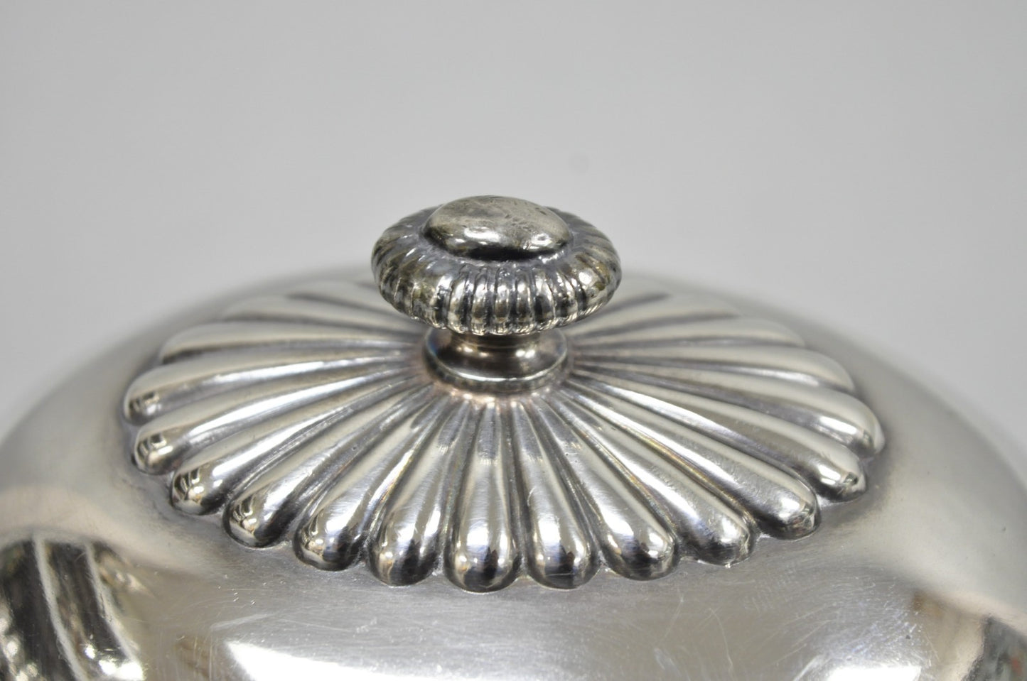 Antique Victorian Middletown Plate Co Silver Plated Fancy Covered Butter Dish