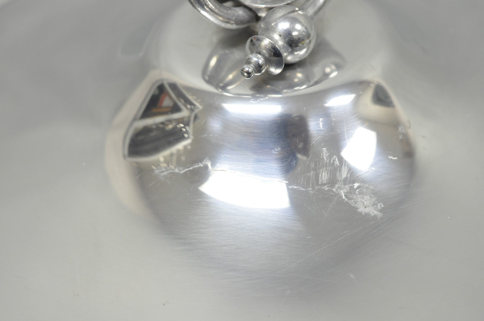 Vintage BW Buenilum Silver Plated Aluminum Art Nouveau Covered Serving Dish