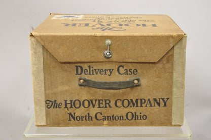 The Hoover Co Model 450 Advertisement Cardboard Box NRA Sticker Delivery Box