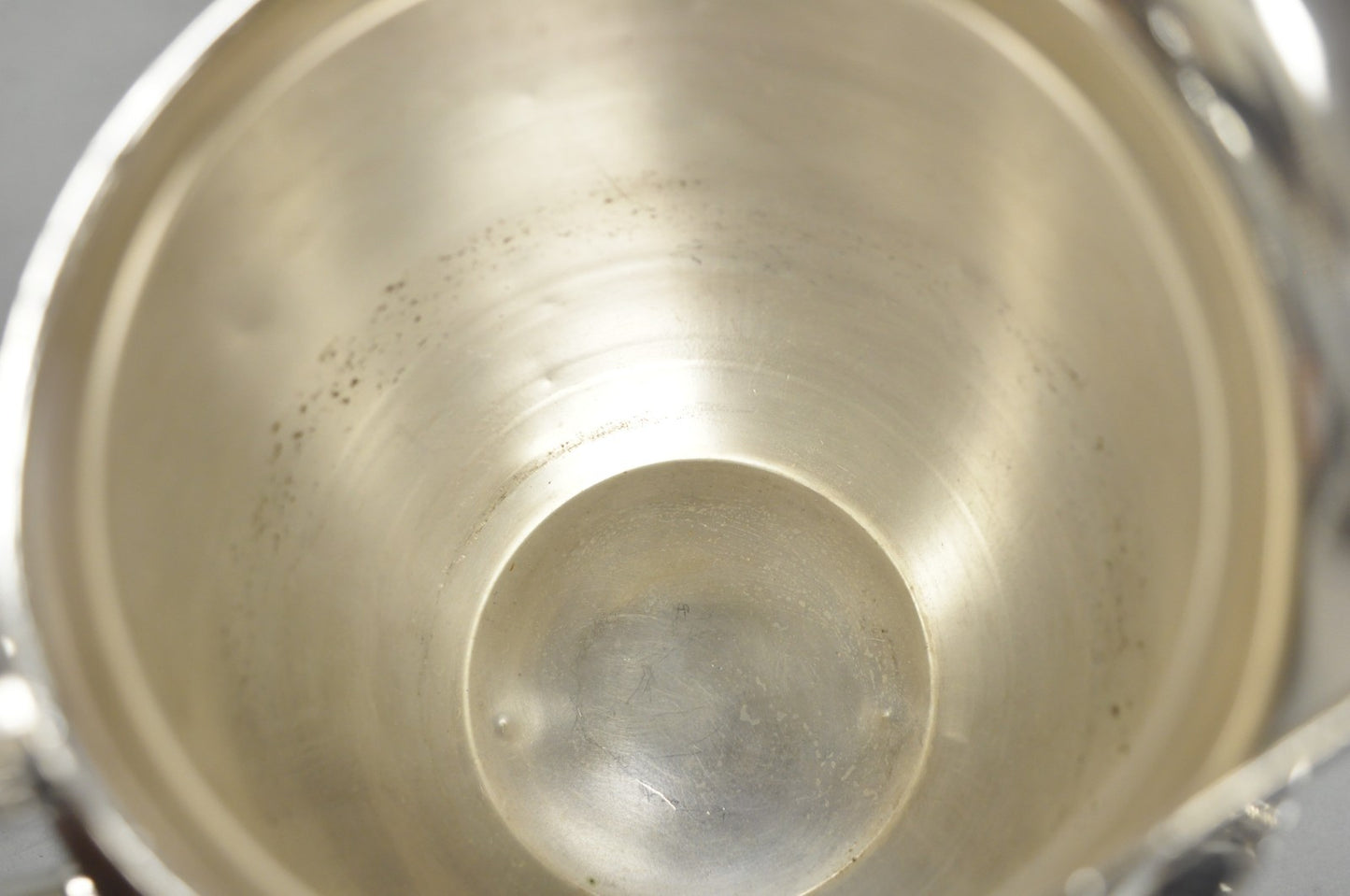 Vintage WMA Rogers Victorian Silver Plated Bulbous Footed Water Pitcher