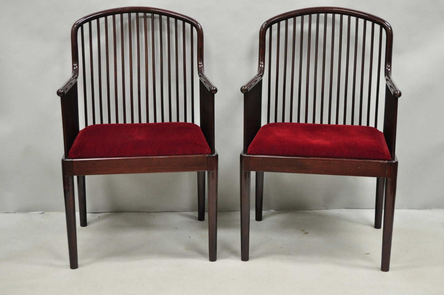 Vintage Mid Century Modern Andover Arm Chair by Davis Allen for Stendig - a Pair