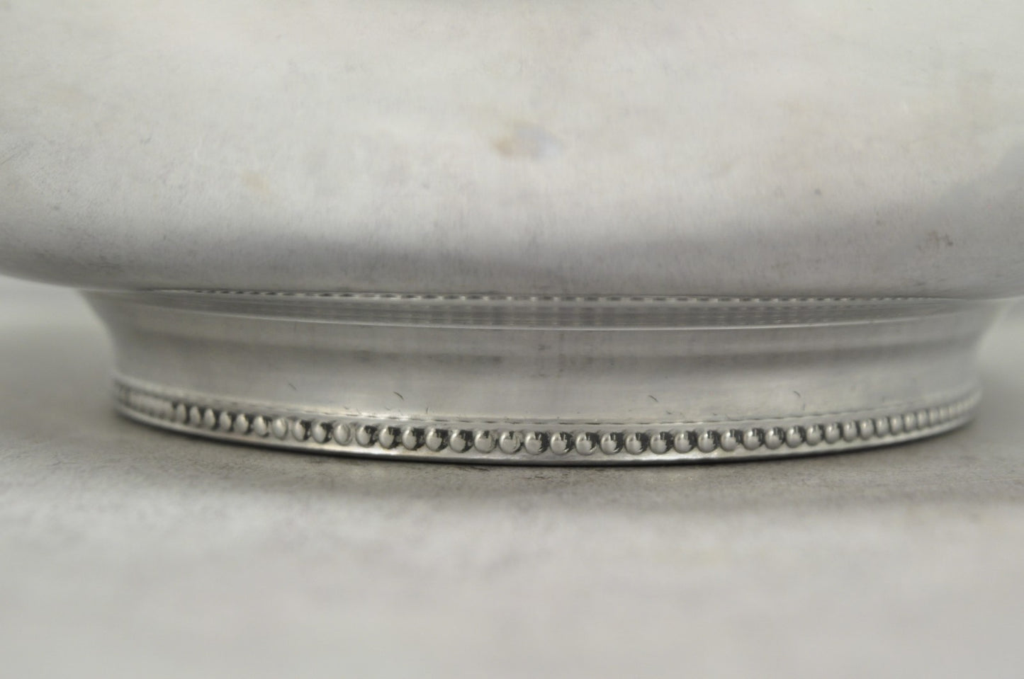 Vintage BW Buenilum Silver Plated Aluminum Art Nouveau Covered Serving Dish