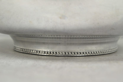 Vintage BW Buenilum Silver Plated Aluminum Art Nouveau Covered Serving Dish