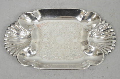 Vintage FB Rogers English Regency Style Silver Plated Candy Trinket Dish