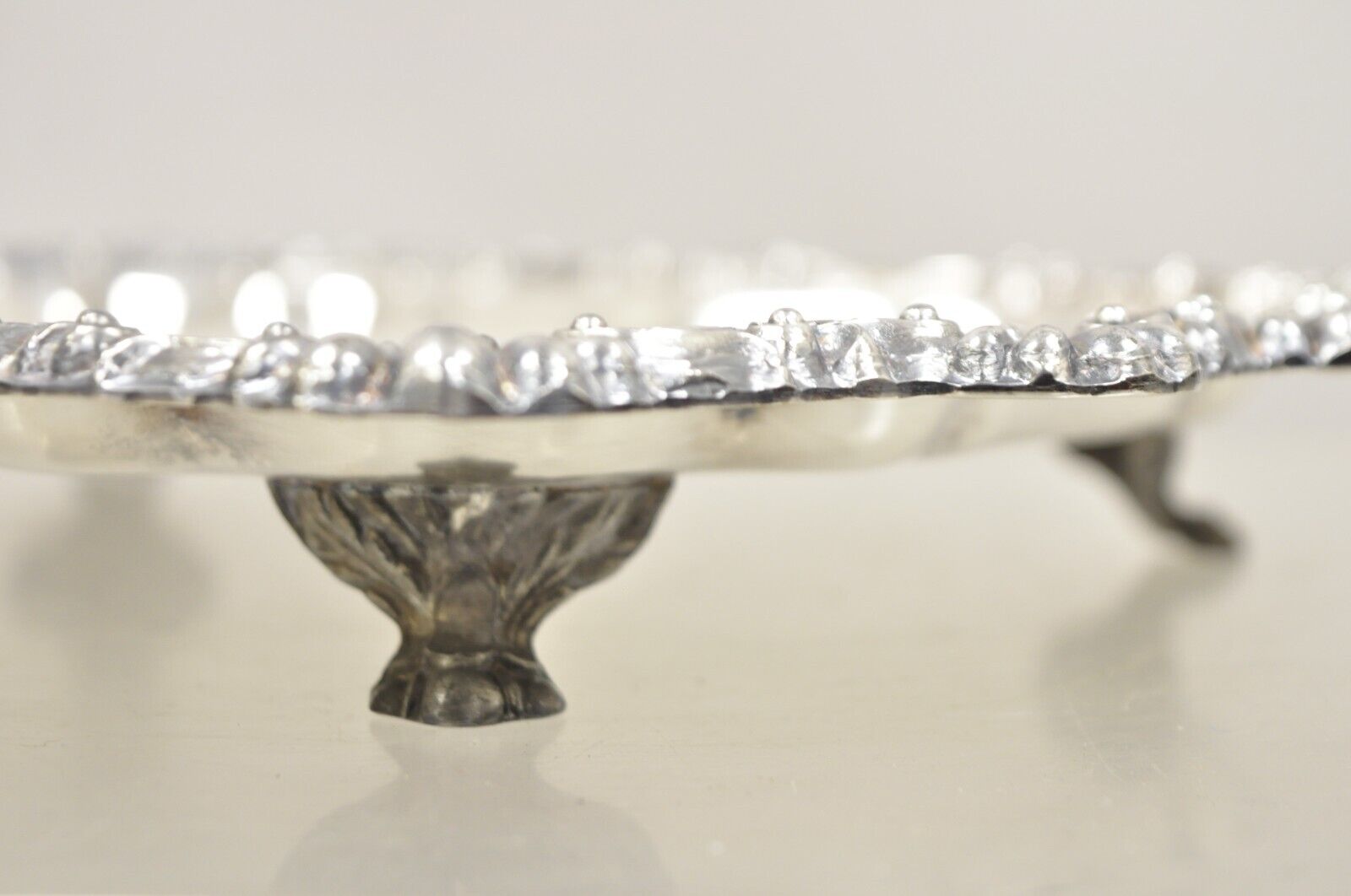 F.B. Rogers 6720 Victorian Style Silver Plated Small Serving Dish Platter