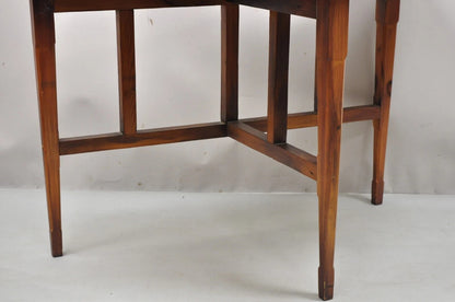 Antique French Country Farmhouse Extension Pine Wood Large Banquet Dining Table