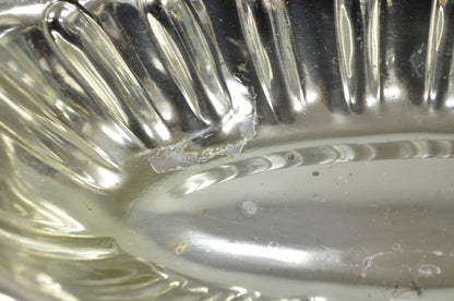 Vintage FB Rogers Victorian Silver Plated Scalloped Centerpiece Fruit Bowl