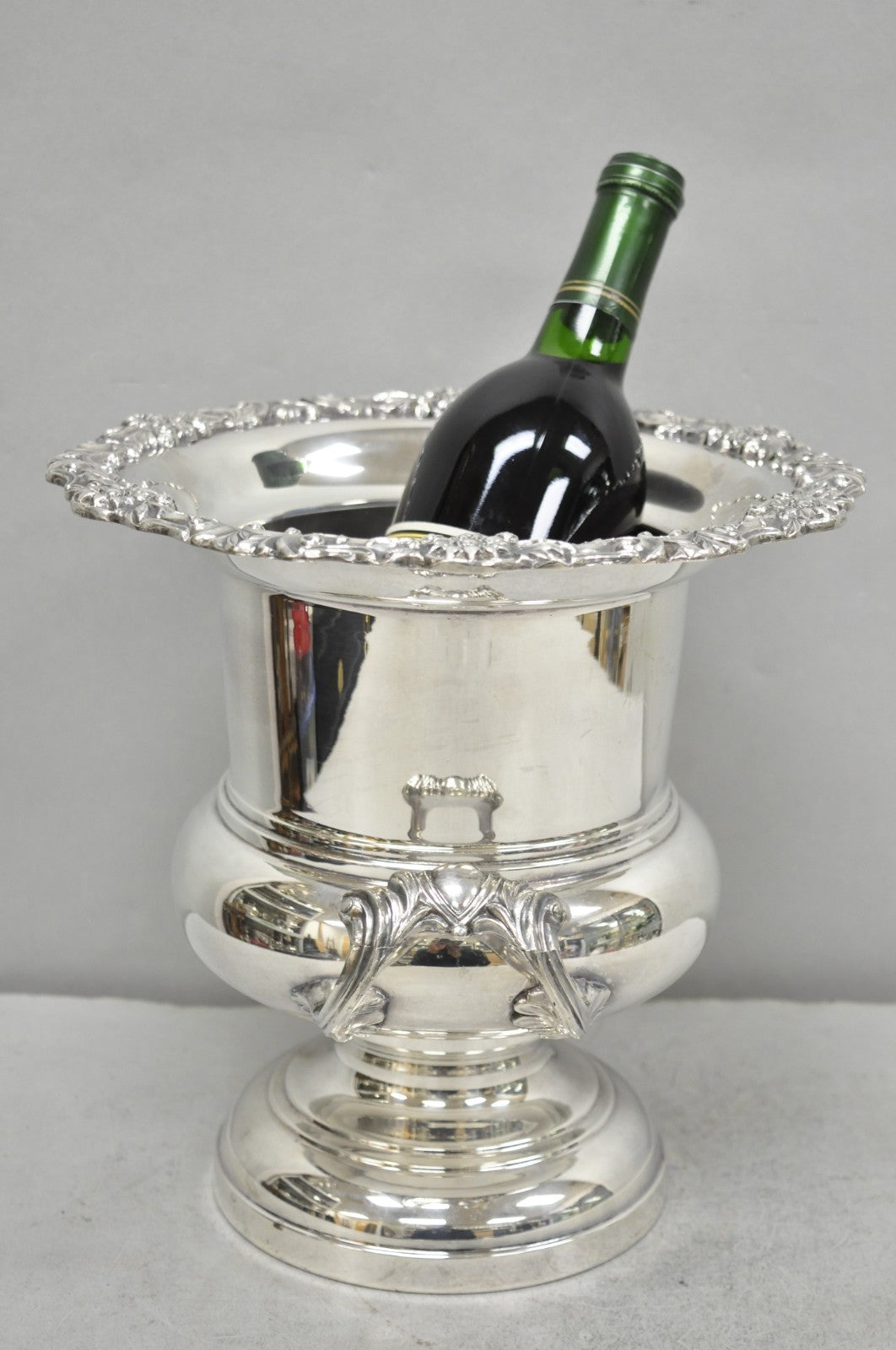 Vintage FB Rogers Silver Plated Trophy Cup Urn Champagne Chiller Bar Ice Bucket