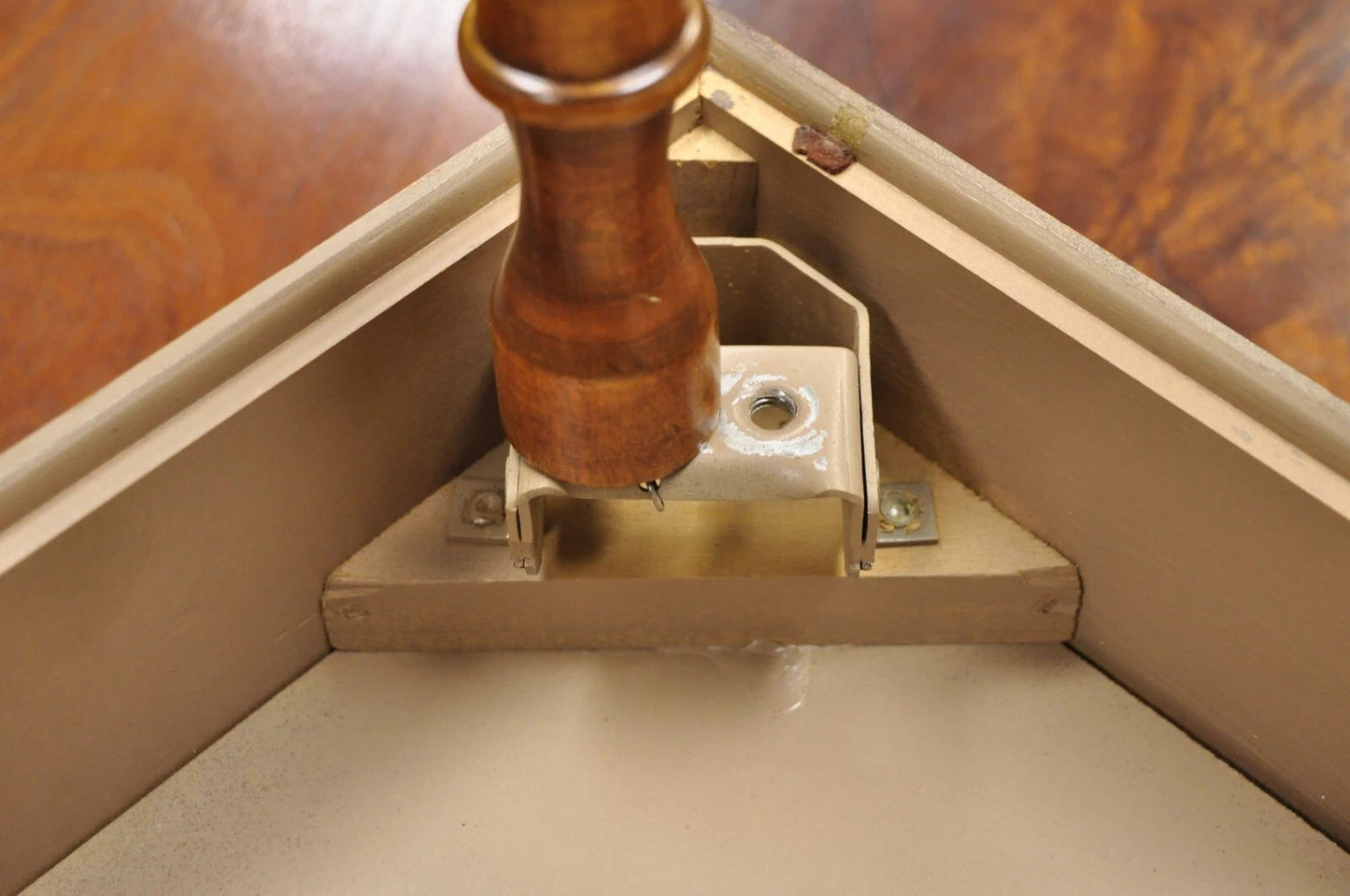 Vintage Mark Adam Co. Mid Century Modern Stacking Folding Snack Table - Set of 3