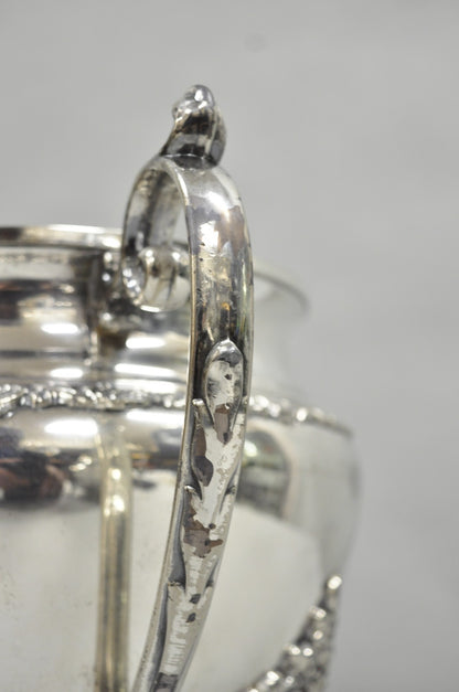 Vintage Victorian Silver Plated Twin Handle Tureen Bar Champagne Chiller Bucket