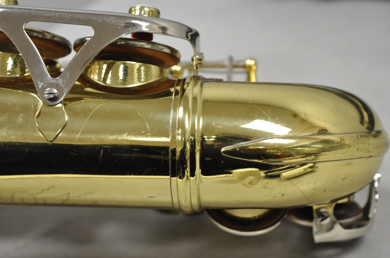 Vintage Conn USA M52762 "Shooting Star" Brass Alto Band Saxophone in Case