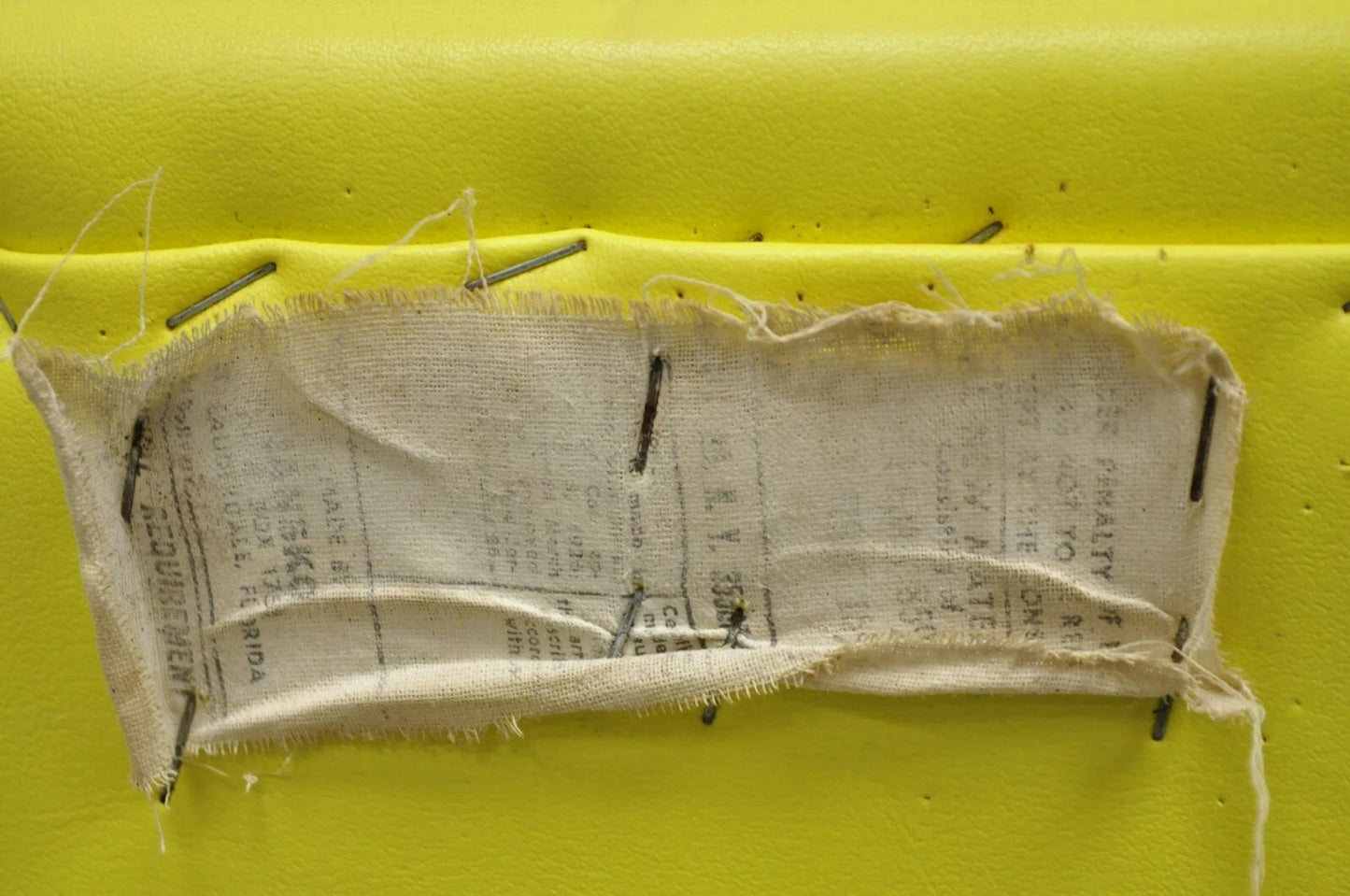 Vintage Jansko Mid Century Modern Sculpted Lucite Yellow Vinyl Swivel Chair