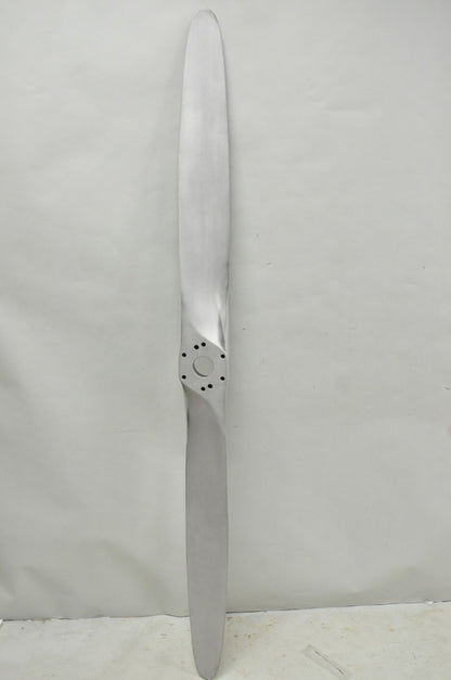 Decorative Fixed Pitch Polished Aluminum 74" Propeller Blade "Not Airworthy" (B)