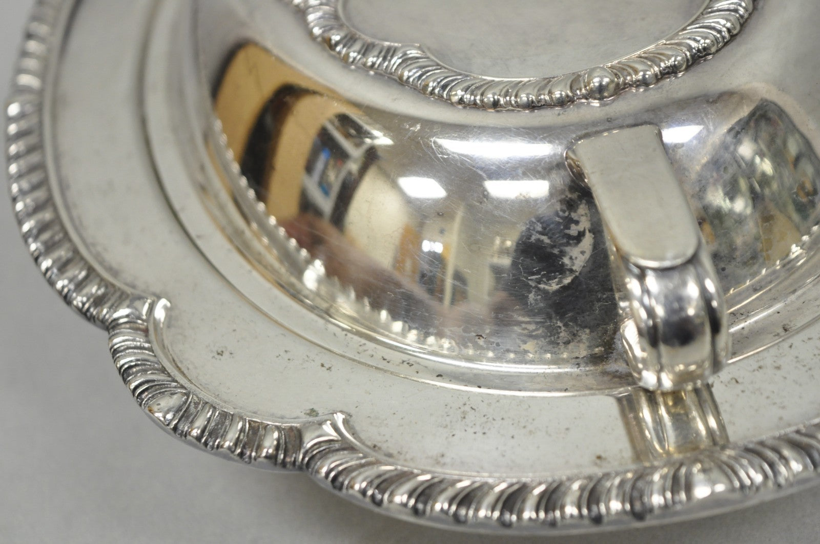 Vintage Sheffield Victorian Silver Plated Covered Vegetable Serving Dish
