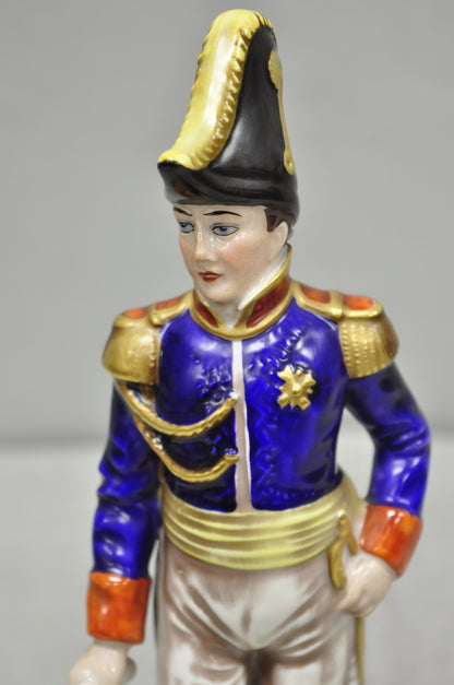 Vintage Capodimonte Italian Porcelain Napoleonic General Figurine Statue 7282- B