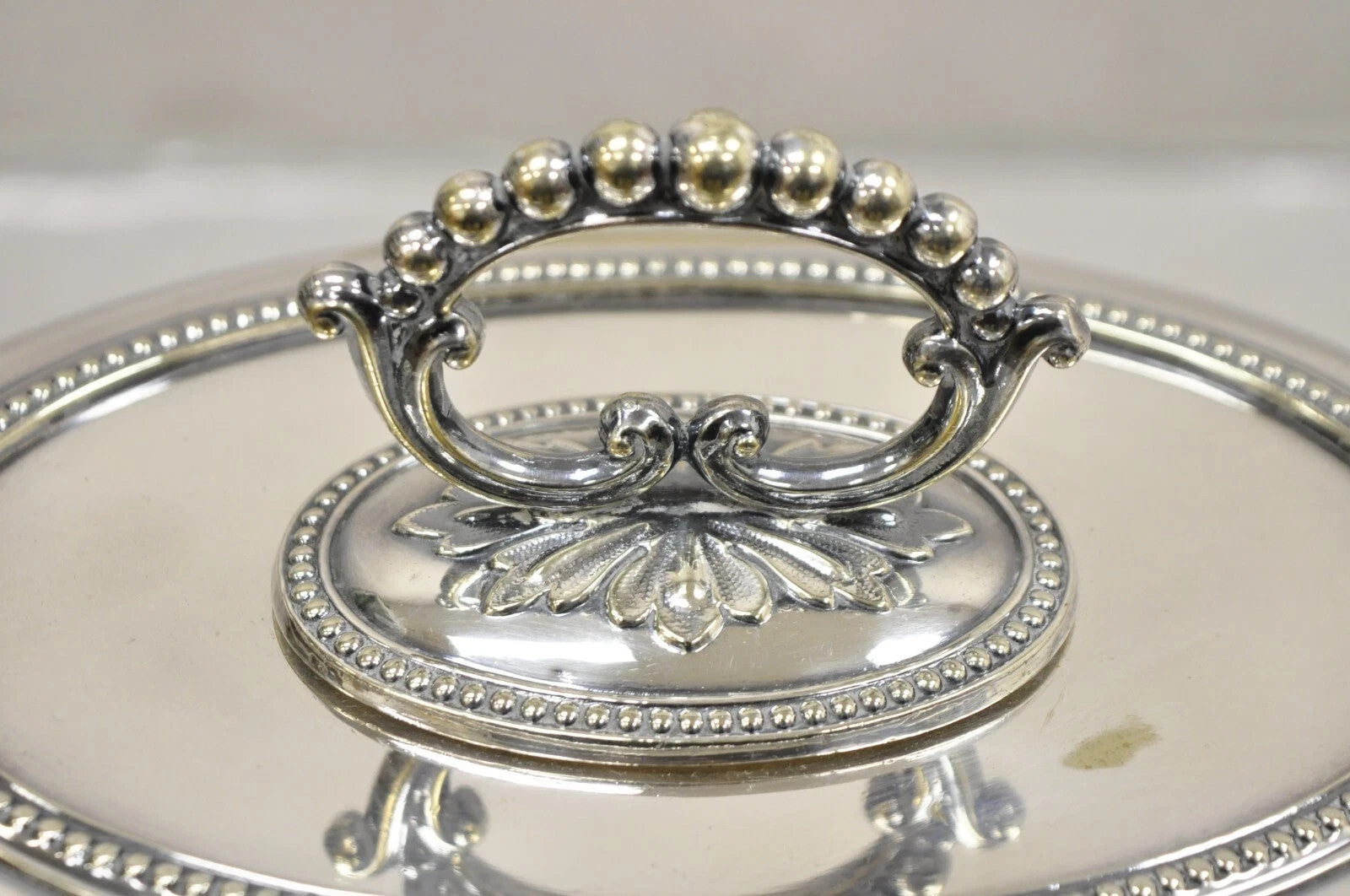 Mappin & Webb's Prince's Plate English Sheffield Silver Plated Covered Dish