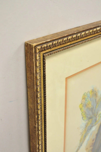 Reuven Rubin Story of David 1971 Signed & Numbered Lithograph Print Judaica Art