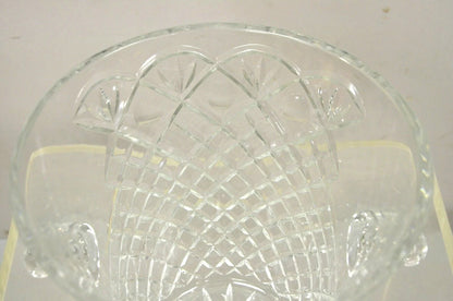 Vintage "1997 Ben Miller Memorial Winner" Diamond Cut Crystal Glass Ice Bucket