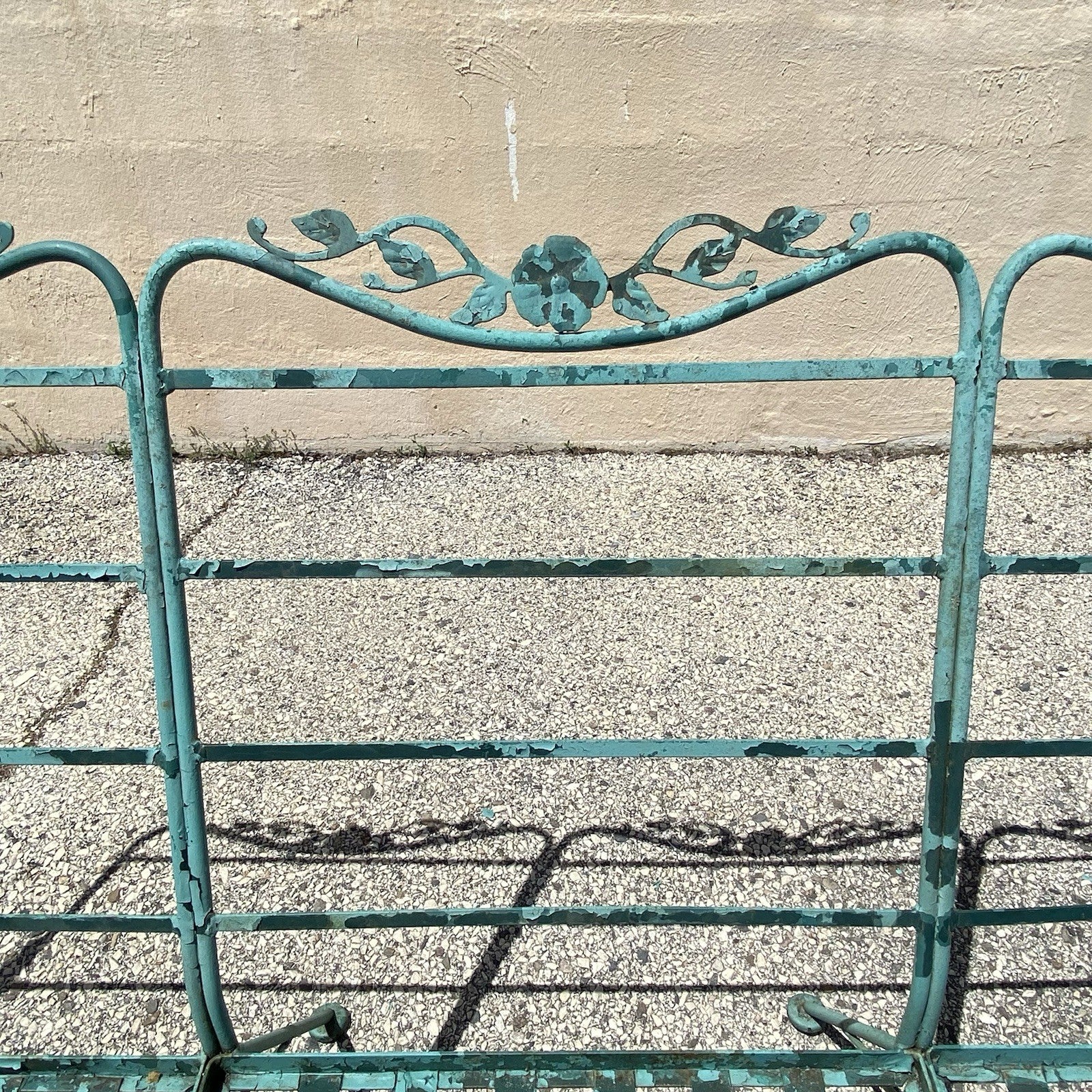 Vintage Woodard Wrought Iron Patio 3 Seat Sofa and Pair Lounge Chairs - 3 Pcs