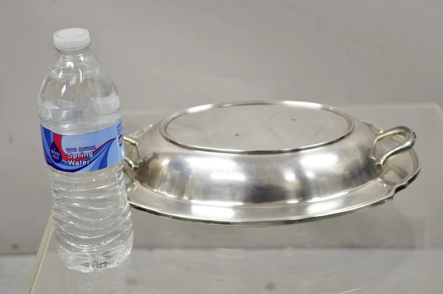 WM Rogers 2272 Washington Silver Plated Victorian Lidded Vegetable Serving Dish