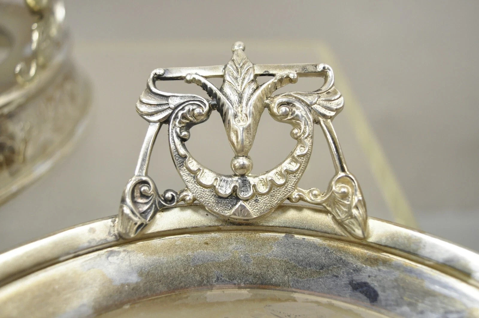 Antique Wilcox Silver Plated Victorian Ornate Tilt Stand Water Lemonade Pitcher