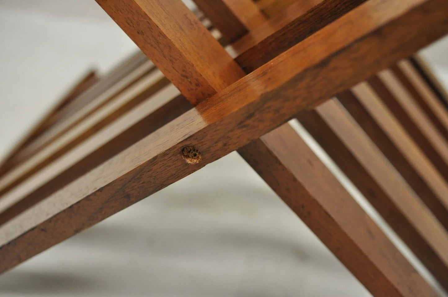 Stewart MacDougall Kipp Stewart Drexel Walnut Folding Campaign Table (B)