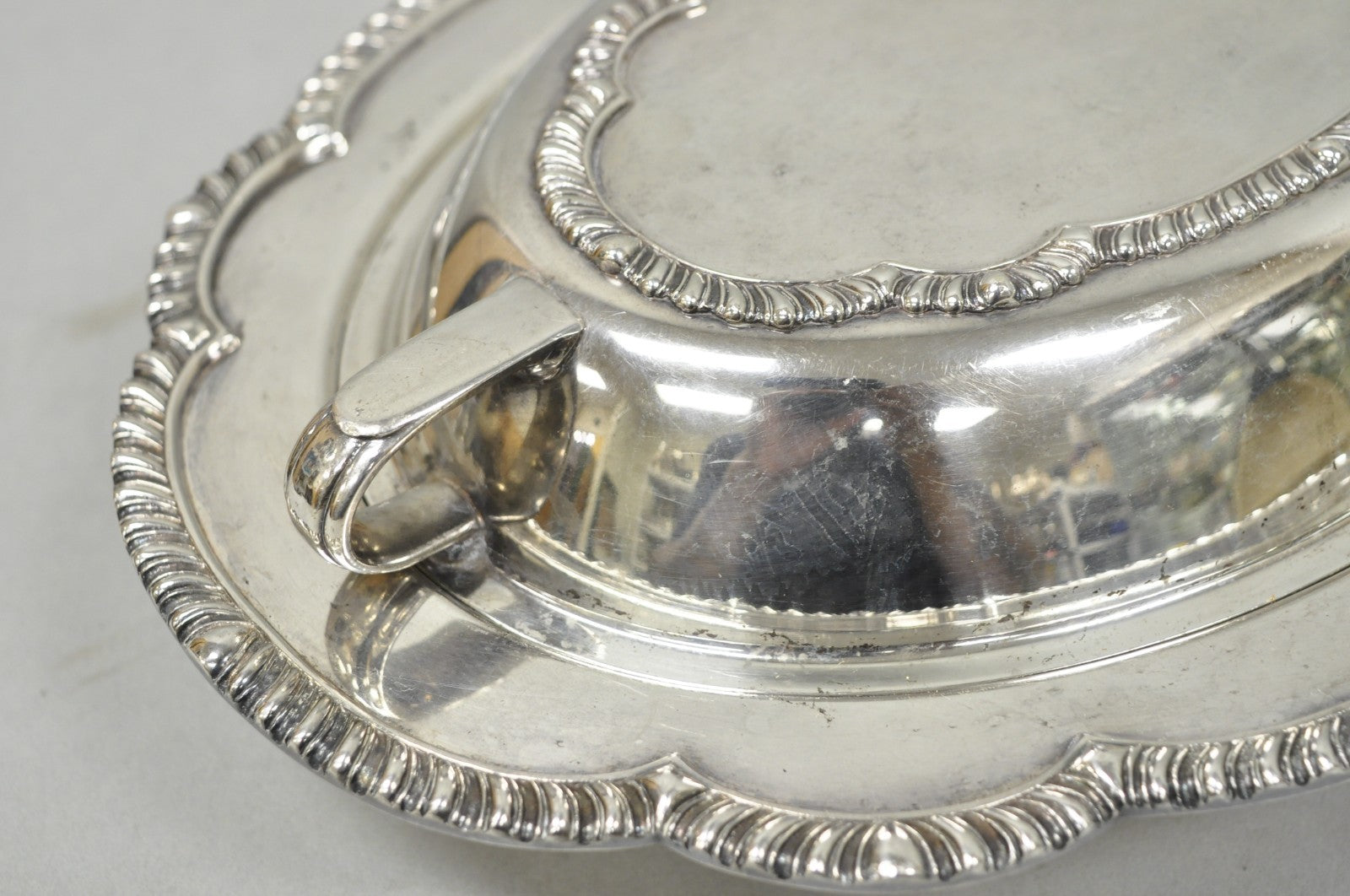 Vintage Sheffield Victorian Silver Plated Covered Vegetable Serving Dish