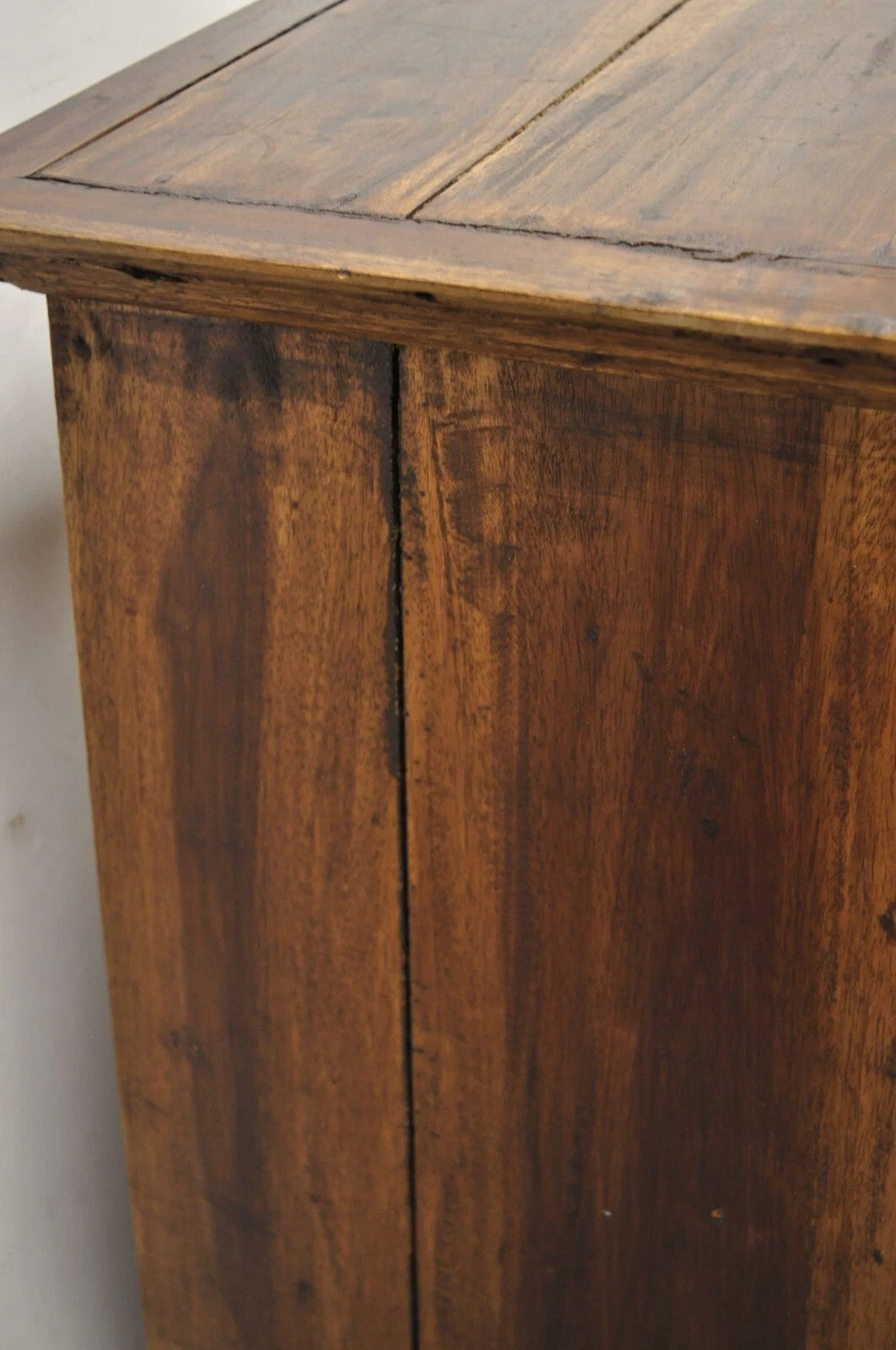 French Country Style Wooden Pyramid 41" Dresser Lingerie Chest Side Table