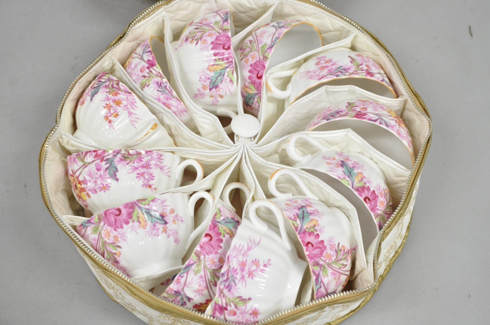 Spode England "Chelsea Garden" Bone China Porcelain Dinner Set 51 Pc Set