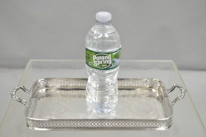 Vintage Wallace 335 Victorian Silver Plated Small Whatnot Trinket Dish Tray