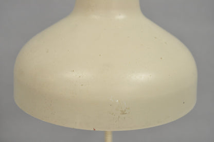 Vintage Acme Lite Beige Mid Century Modern Retro Adjustable Gooseneck Desk Lamp