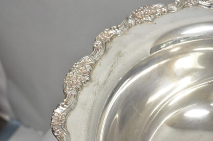 Towle Victorian Silver Plated Punchbowl Champagne Chiller Ice Bucket - a Pair